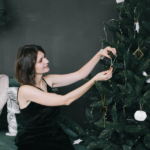 Embracing the Joy of a Skinny Christmas Tree: A Guide to Mindful Decorating with Green Ornaments